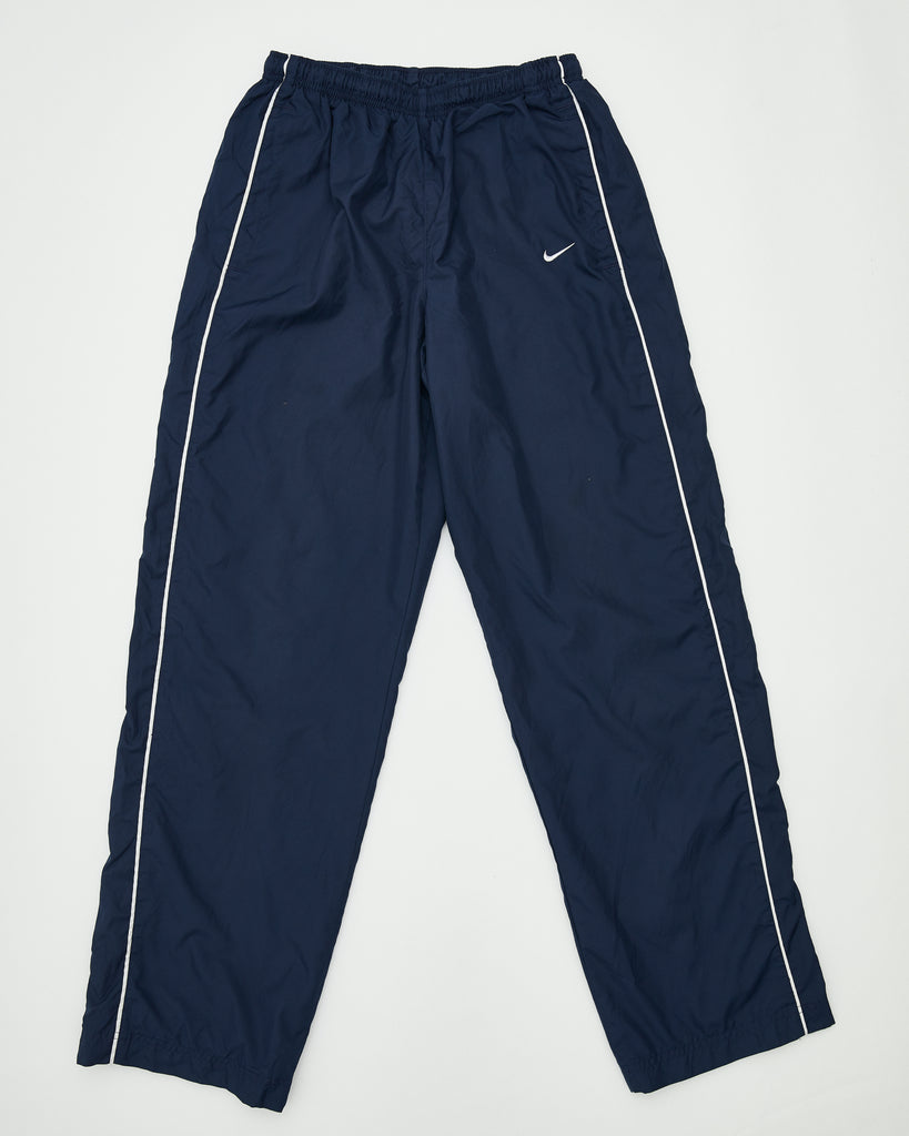 Vintage Adidas Track Pants - Mens Medium | USA Navy Blue 