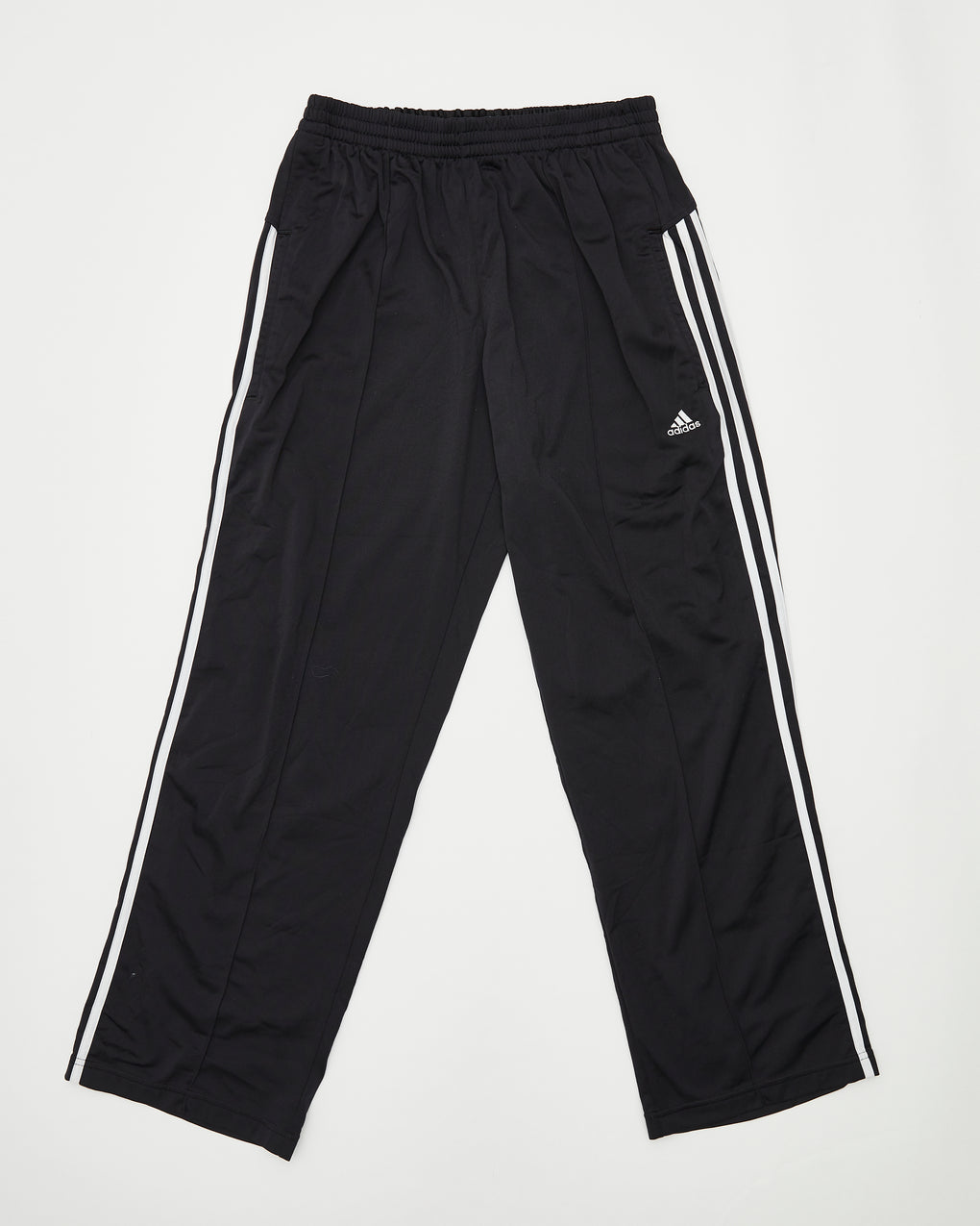 Adidas Black/White Track Pants (M)