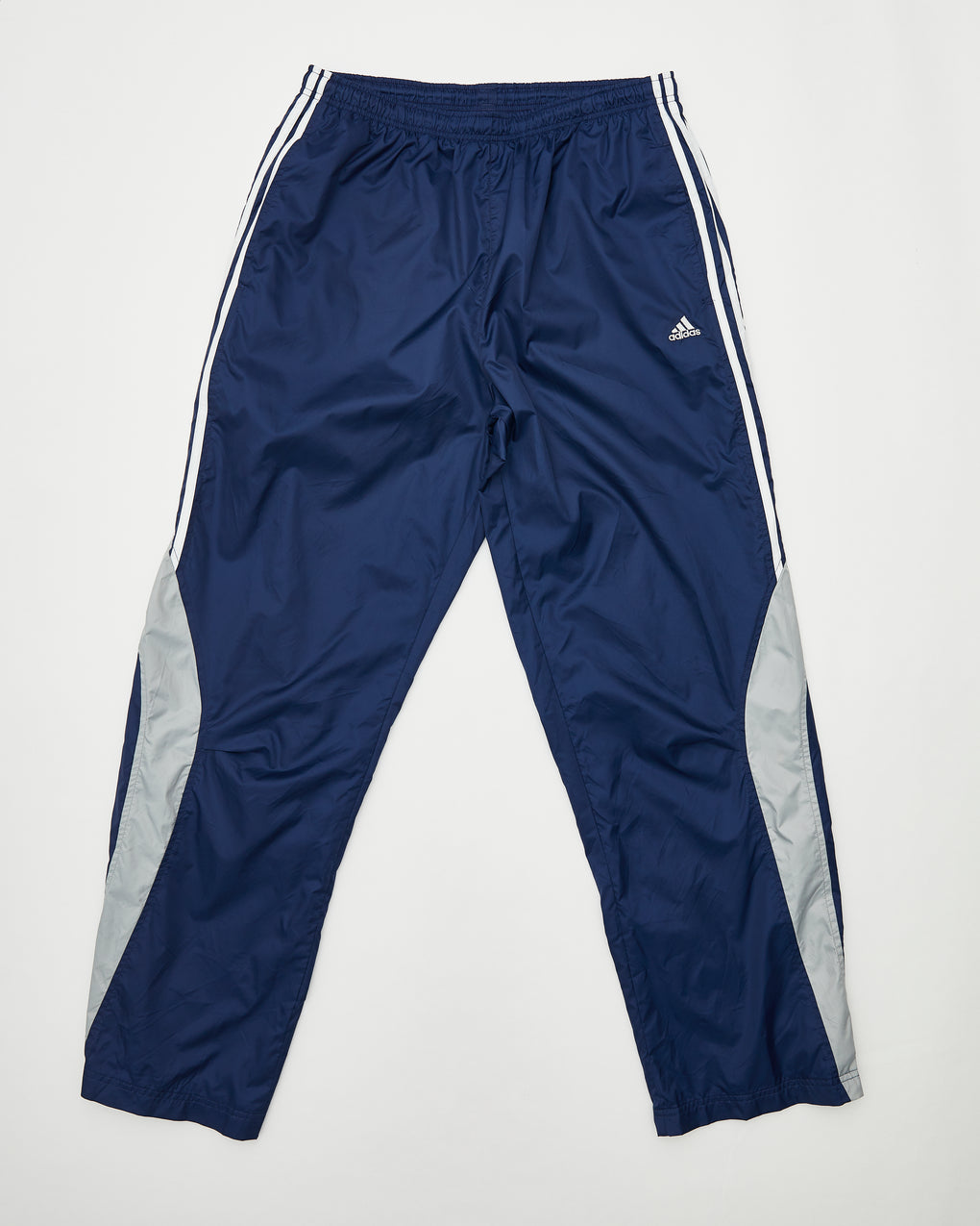 Adidas Blue/Silver Track Pants (L)