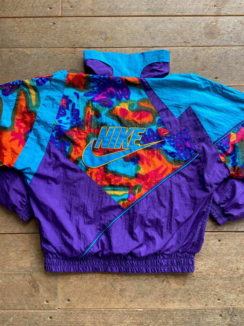 Vintage Nike 'Acid Rave' Sports Jacket (S)