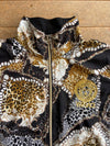 Versace 'Leopard Baroque' Bomber (XS)