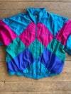 Vintage Adidas 'Turquoise Tortoise' Jacket (L)