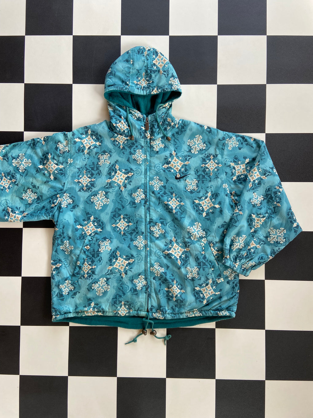 Vintage 90s Nike 'Ice Breaker' Reversible Ski Jacket (M)