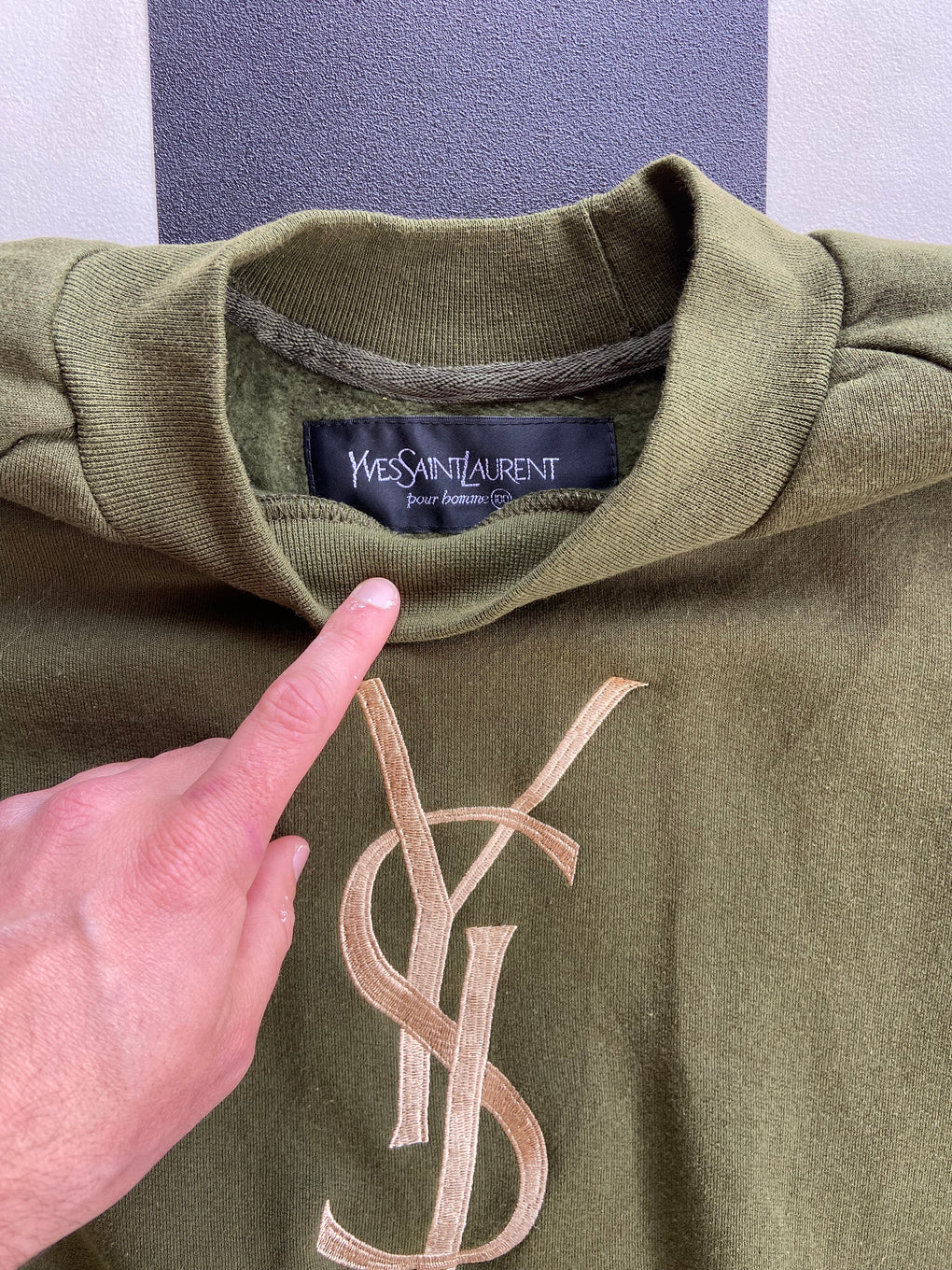 Vintage YSL Sweatshirt (L)