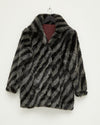 Black & Grey Striped Fur (M)