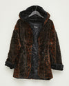 Dark Leopard Hooded Fur (S)