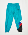 90s Adidas Turquoise Track Pants (S)