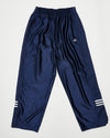 Adidas Metallic Blue Popper Track Pants (M)