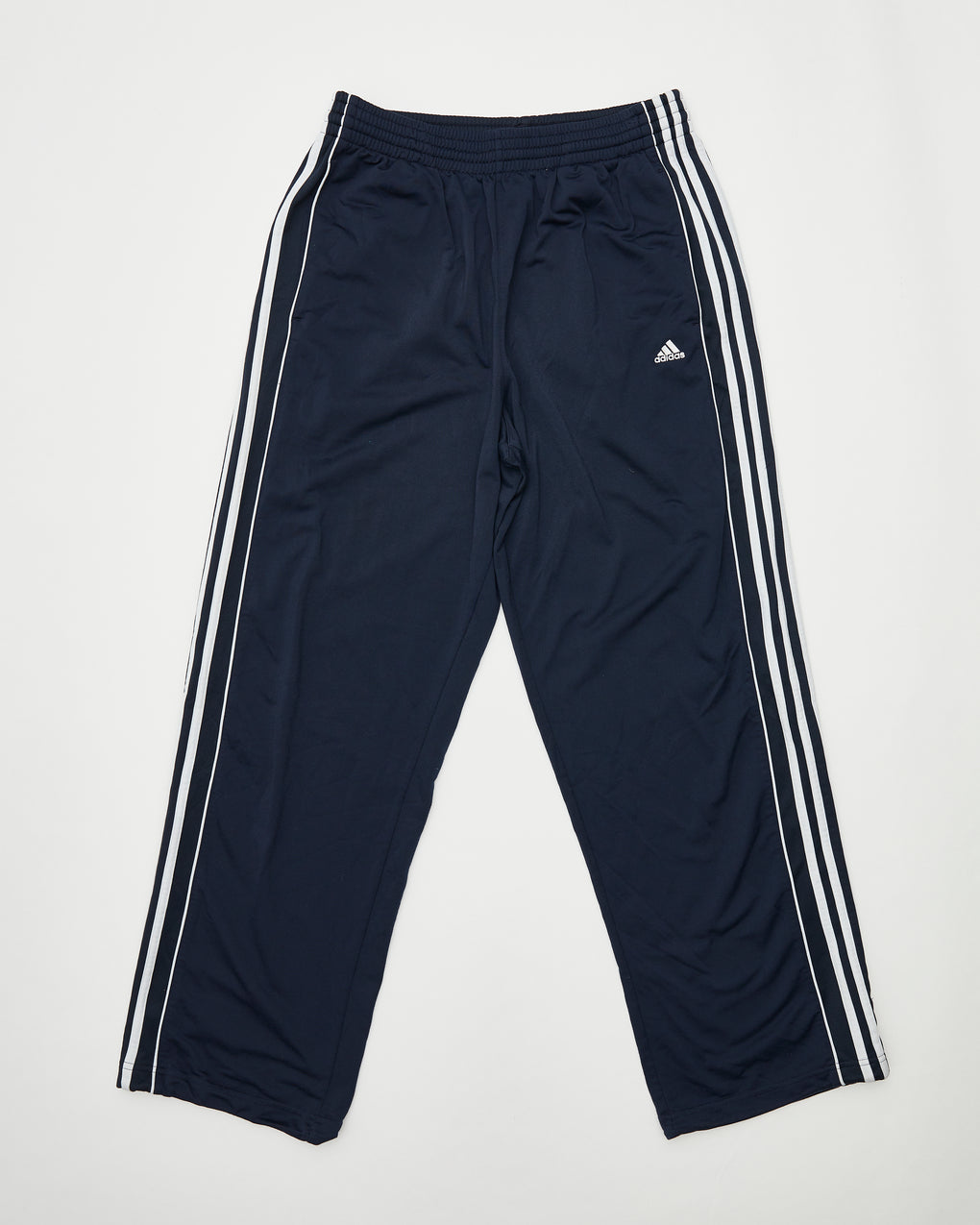 Adidas Navy/White Track Pants (L)