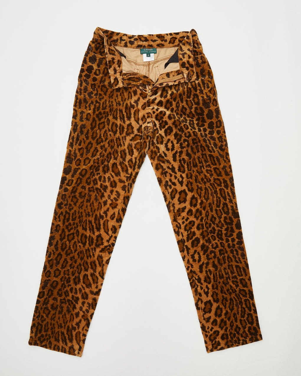 Ralph Lauren Leopard Print Pants (M)