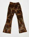 Gold Leopard Sparkle Tights (S)