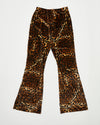 Gold Leopard Sparkle Tights (S)