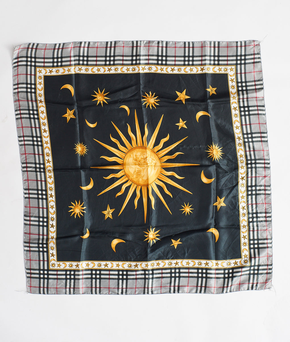 BURBERRY SUN SILK SCARF