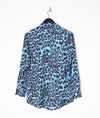 Blue Leopard L/S Shirt (S)