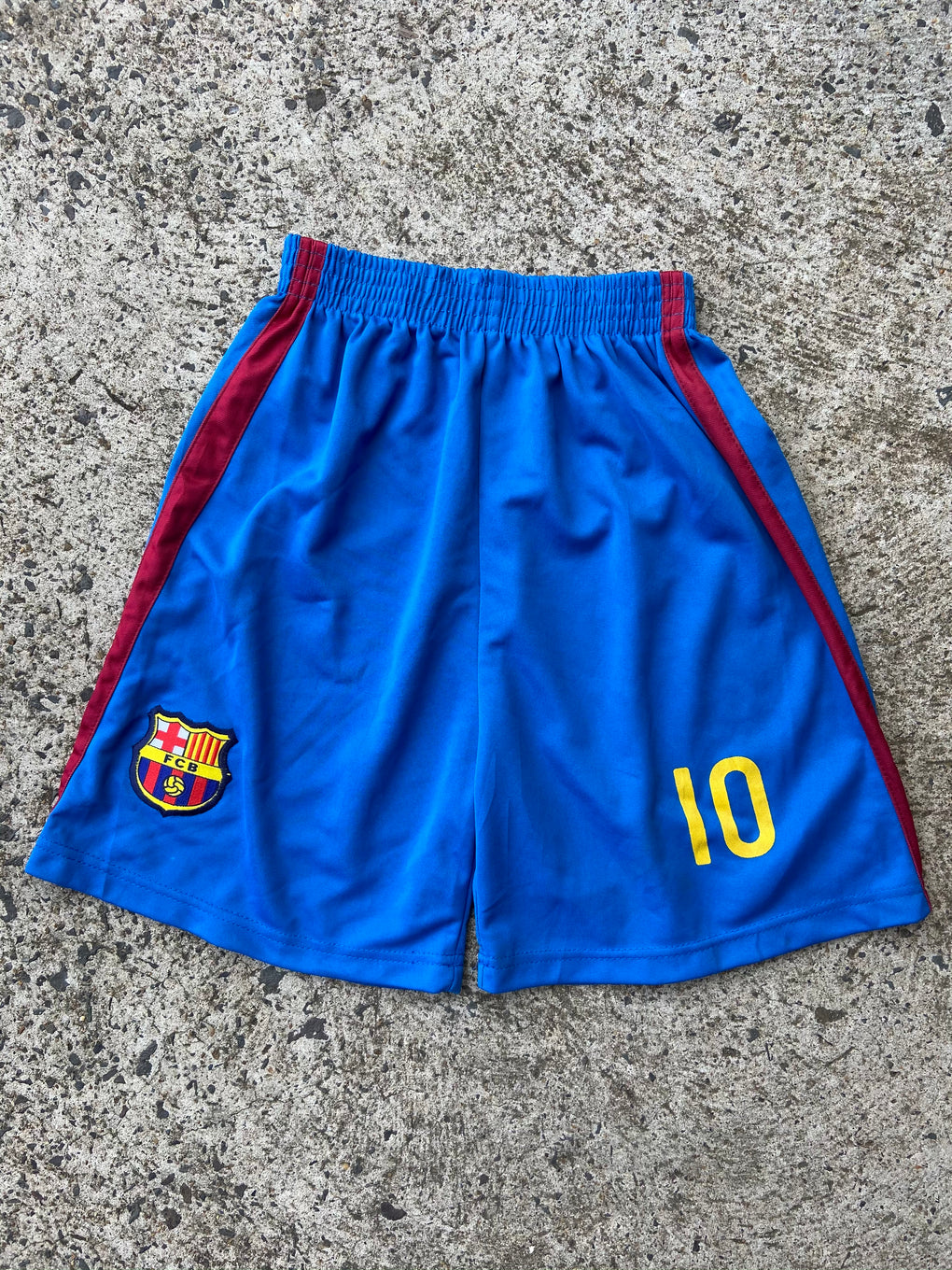 Barcelona Messi '10' Shorts (YOUTH)