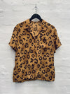 Caramel Leopard SS Shirt (XS)