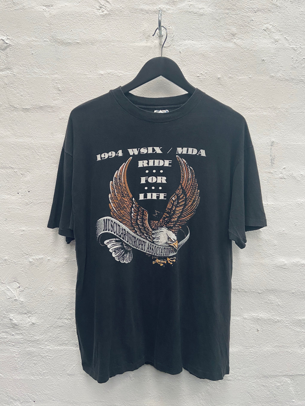 Harley Davidson 1994 Ride For Life Tee (L)